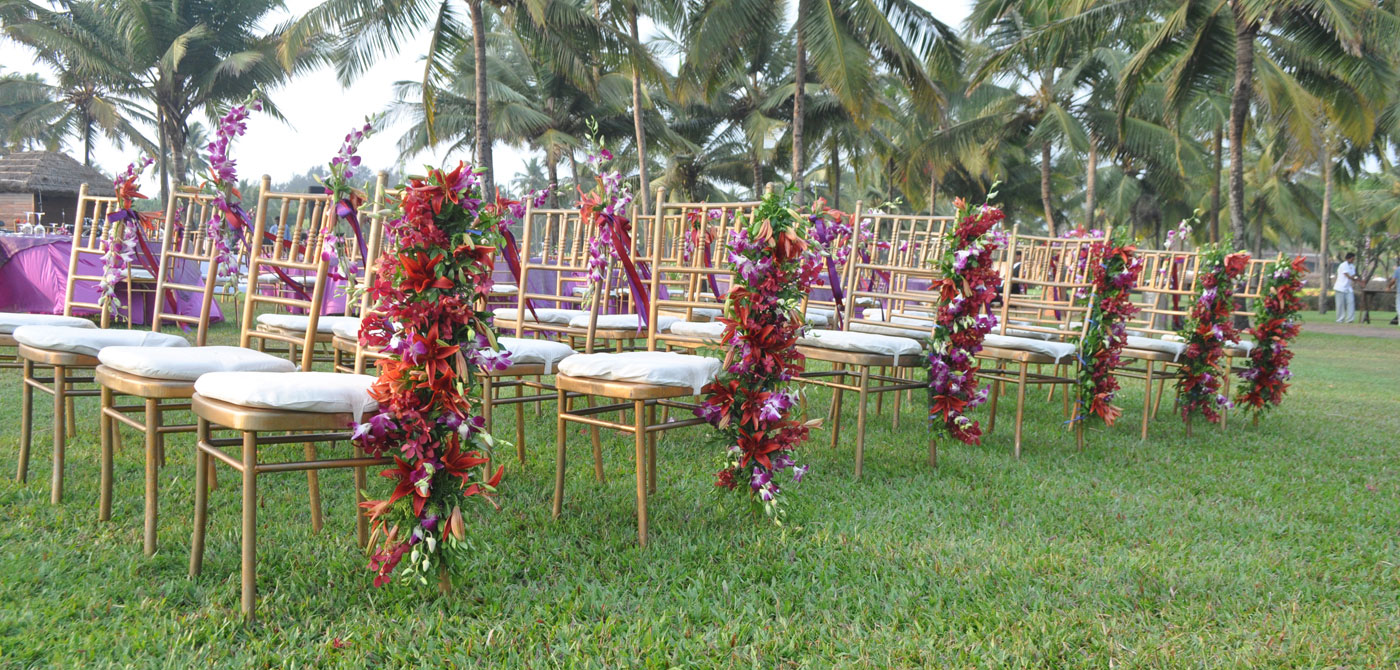 Wedding Chair Arrangement in Goa