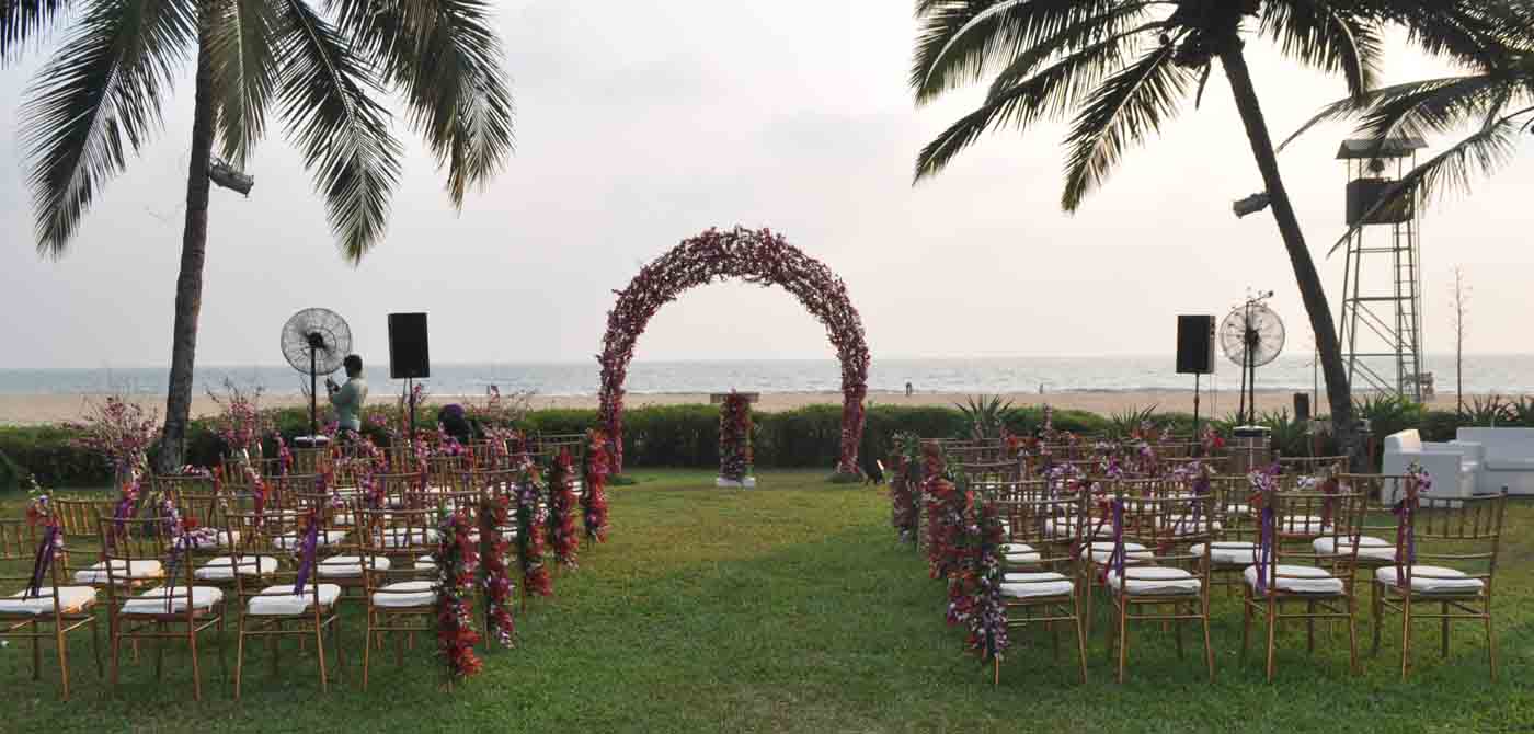 Christian Beach Wedding Venue in Goa
